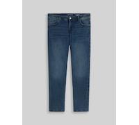 Straight-Jeans TOM TAILOR "Alexa Straight", Damen, Gr. 27, Länge 34, blau (schwarz stone wash denim), Denim/Jeans, Obermaterial: 98% Baumwolle, 2% Elasthan. Futter: 65% Baumwolle, 35% Polyester, gerad