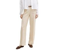 Tom Tailor Damen TTLEA Wide Leg Hose mit Leinenanteil