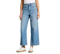 TOM TAILOR Damen TTNELMA CULOTTE Jeans, blau, Uni, Gr. 33/28