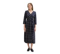 TOM TAILOR Damen Wickel Kleid mit Gürtel