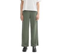 Tom Tailor Damen Wide Leg Hose aus Cord, 13182 - Pale Bark Green, 38/32