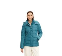 TOM TAILOR Damen Winterjacke mit Kapuze 1032480, 13222 - Pastel Teal, XS