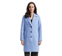 Tom Tailor Regular Fit Mantel mit Woll-Anteil in Hellblau, Größe S
