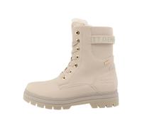 Tom Tailor Damenschuhe Schnürstiefel beige beige - Gr. - 38