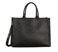 TOM TAILOR Denice Damen Shopper Umhängetasche Reißverschluss Klein Schwarz