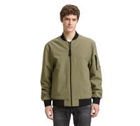 Denim Tom Tailor - Bomberjacke aus wasserabweisendem Material tree moss green - Gr. - M