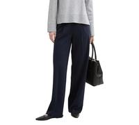 Tom Tailor Denim Boxy Fit T-Shirt mit Streifenmuster, White Navy Light Blue Stripe, XS