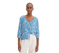 TOM TAILOR Denim Damen 1035519 Loose Fit Bluse, 31338-Abstract Structure Print, L