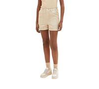 TOM TAILOR Denim Damen 1036490 Paperbag Jeans Shorts, 31700-Dusty Sand Beige, L