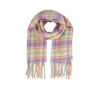 TOM TAILOR DENIM - Schal mit recyceltem Polyester green lavender check ONESIZE