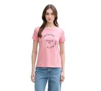 TOM TAILOR Denim Damen 1045423 T-Shirt, 36321 - Light Dusty Pink, S EU