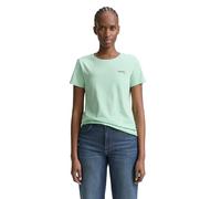 TOM TAILOR Denim Damen 1046576 T-Shirt, 32229-Mint Jade Turqouise, XXL