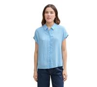 TOM TAILOR Denim Damen 1047035 Bluse, 37811-vertical Blue White Stripe, XL