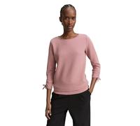 Denim Tom Tailor - Sweatshirt mit Raffärmeln antique rose - Gr. - M