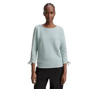 TOM TAILOR Denim Damen 1047227 Sweatshirt Mit Raffärmeln, 13733 - Silver Cloud Blue, XL EU