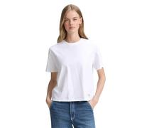 TOM TAILOR Denim Damen 1047845 Boxy Fit T-Shirt, 20000-White, M