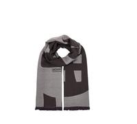 TOM TAILOR Denim Damen 1047919 Schal mit Muster, 39379-Abstract Grey Jacquard, One Size