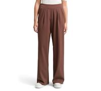 Tom Tailor Denim - Wide Leg Hose soft chocolate brown - Gr. - S