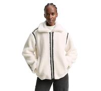 TOM TAILOR Denim Damen 1048282 Loose Fit Teddy Jacke, 36088-Light Cream Beige, L