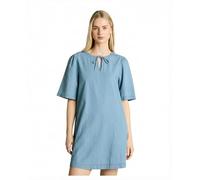 Denim Tom Tailor - Mini-Jeanskleid mit Eingriffstaschen clean light stone blue denim - Gr. - XS