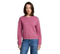 Denim Tom Tailor - Relaxed Fit Strickpullover dusty berry - Gr. - L