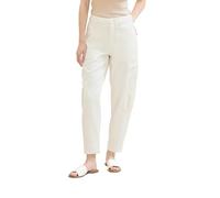 Denim Tom Tailor - Barrel Mom Cargo Hose off white - Gr. - XS