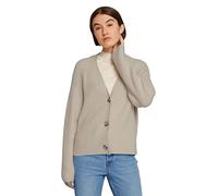 TOM TAILOR Denim Damen Basic Cardigan 10336 - Light Cashew Beige M