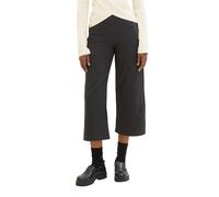 TOM TAILOR Denim Damen Basic Culotte mit Rippstruktur