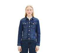 Tom Tailor Denim Damen Basic Jeansjacke, 10119 - Used Mid Stone Blue Denim, S