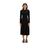 TOM TAILOR Denim Damen Basic Kleid mit Cut-Out Rückendetail