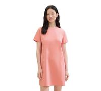 TOM TAILOR Denim Damen Basic Mini T-Shirt-Kleid, Shell pink, M