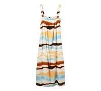 TOM TAILOR Denim Damen Batik Medikleid 1031348, 29568 - Multicolor Batik, M