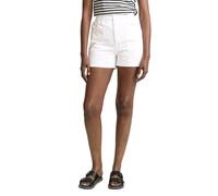 Tom Tailor Denim Relaxed Fit Jeansshorts aus reiner Baumwolle in Weiss, Größe XS
