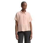 TOM TAILOR DENIM - Boxy Fit Musselin Bluse Rose Smoke S