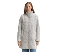 Tom Tailor Denim Regular Fit Mantel mit Woll-Anteil in Hellgrau, Größe S