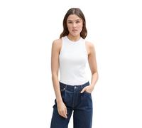 Tom Tailor Coated Rib ärmelloses T-shirt