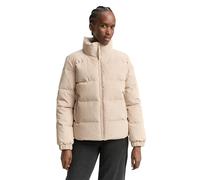 Steppjacke TOM TAILOR DENIM, Damen, Gr. L (40), cashew beige, Cord, Obermaterial: 90% Polyester, 10% Polyamid. Futter: 100% Polyester, unifarben, regular fit normal, elastischer Bund, Jacken, mit Steh