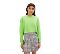 TOM TAILOR Denim Damen Cropped Basic Sweatshirt