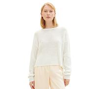 TOM TAILOR Denim Damen Cropped Relaxed Pullover