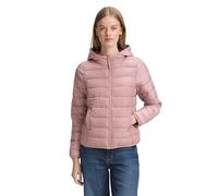 Tom Tailor Denim Regular Fit Steppjacke mit Kapuze in Rosa, Größe XS