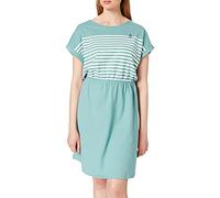 TOM TAILOR Denim Damen Jersey Mini-Kleid 1024956, 13178 - Mineral Stone Blue, L