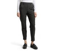Schlupfhose TOM TAILOR DENIM, Damen, Gr. XXL (44), N-Gr, grau (anthrazit, meliert), Jersey, Obermaterial: 74% Polyester, 22% Viskose, 4% Elasthan, meliert, bequem knöchellang, Hosen Schlupfhose, im Jo