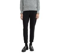 TOM TAILOR Denim Damen Jogger Jersey-Hose, 14482 - Deep Black, M