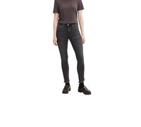 Skinny-fit-Jeans TOM TAILOR DENIM Gr. 26, N-Gr, grau (used, mid, stone, grey) Damen Jeans Röhrenjeans mit Push-Up Effekt (16878228-26)