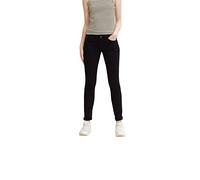Skinny-fit-Jeans TOM TAILOR DENIM "JONA" Gr. 29, Länge 30, schwarz (clean dark stone black denim) Damen Jeans Röhrenjeans (62448036-29)