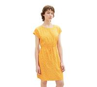 TOM TAILOR DENIM - Basic Kleid orange flower print S