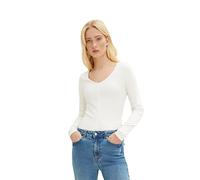Tom Tailor Denim RIB BUTTONS XXL Gardenia White 10348 (787220) verschiedene XXL