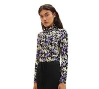 TOM TAILOR Denim Damen Langarmshirt mit Rollkragen