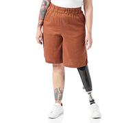 TOM TAILOR Denim Damen Leinen Bermuda Shorts 1031451, 29566 - Nut Brown, S