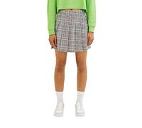 TOM TAILOR Denim Damen Mini-Rock mit Karomuster